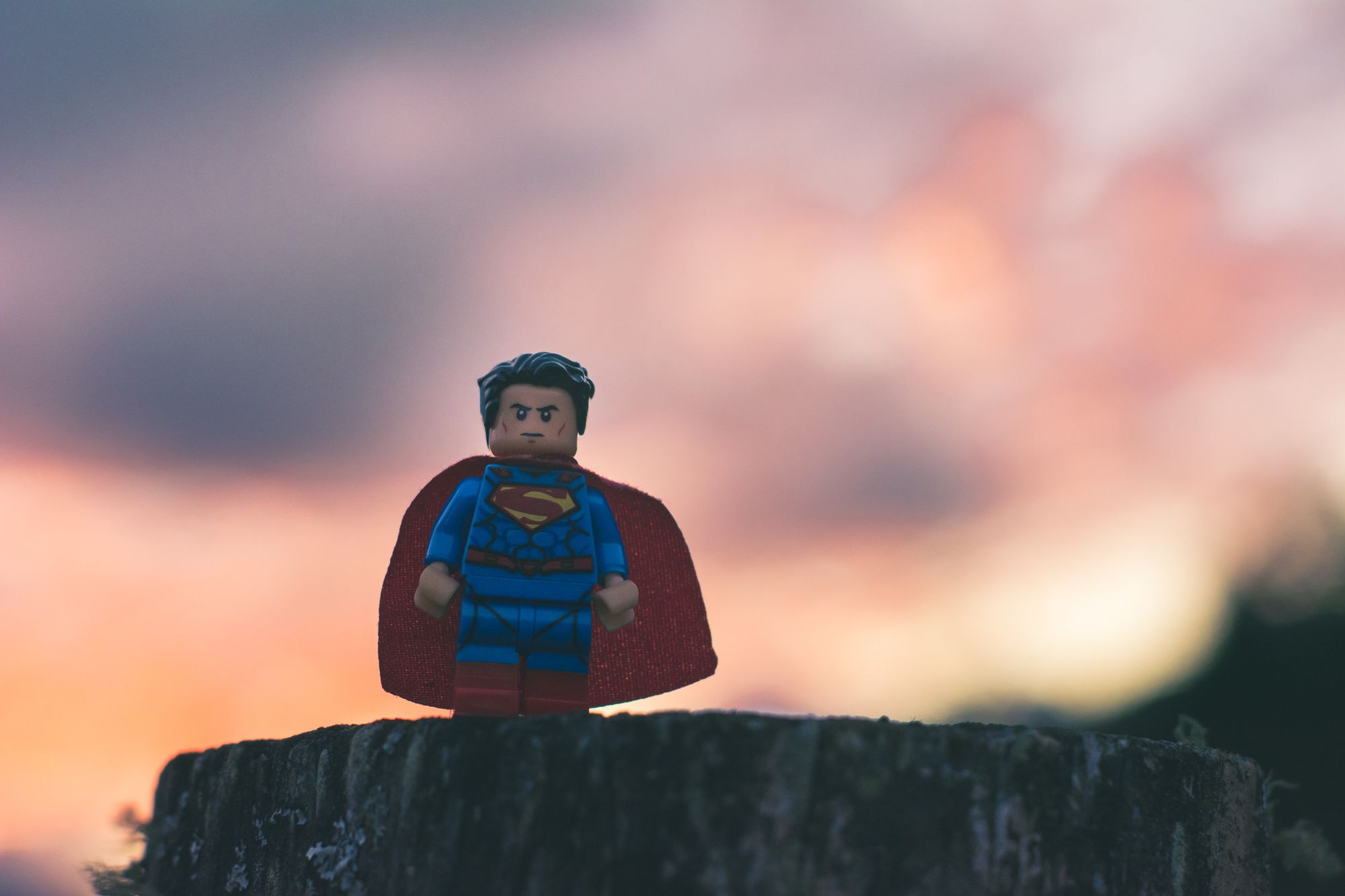 superman z klocków lego